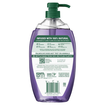 Palmolive Naturals Anti-Stress Body Wash 1L – Vegan, Paraben-Free