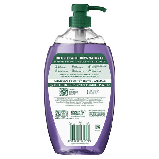 Palmolive Naturals Anti-Stress Body Wash 1L – Vegan, Paraben-Free – view 2 - Auzzistore