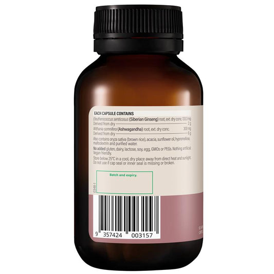 Wanderlust Ashwagandha + Energy - 60 Capsules