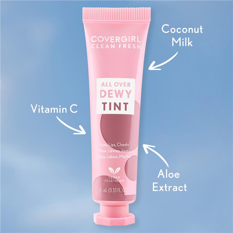 Covergirl Clean Fresh All Over Dewy Tint #300 Mauvy Kiss