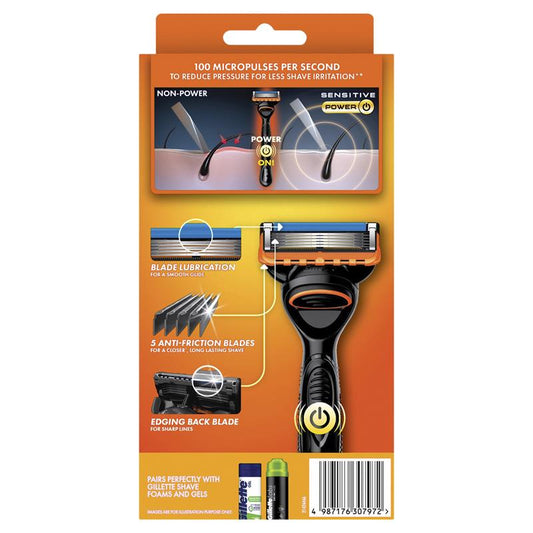 Gillette Fusion Power Razor with 10 Blades - Enhanced Shaving Technology – view 2 - Auzzistore
