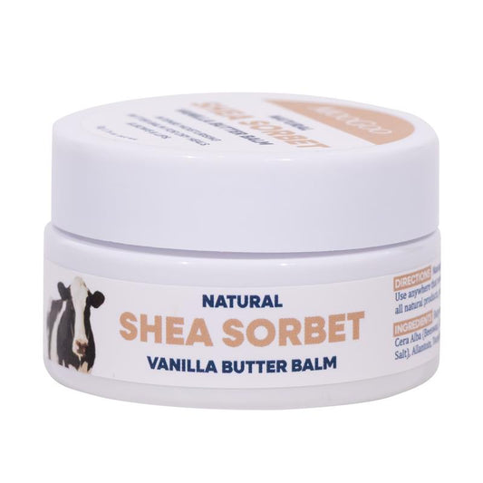 MooGoo Natural Shea Sorbet Intense Moisturising Vanilla Butter Balm 50g - Ultimate Hydration – view 2 - Auzzistore