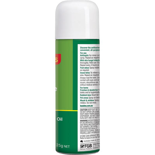 Bosisto's Tea Tree Spray 125g - Natural Antiseptic Spray-Auzzi Store