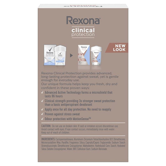 Rexona Women Clinical Shower Clean Antiperspirant Deodorant 45ml – view 2