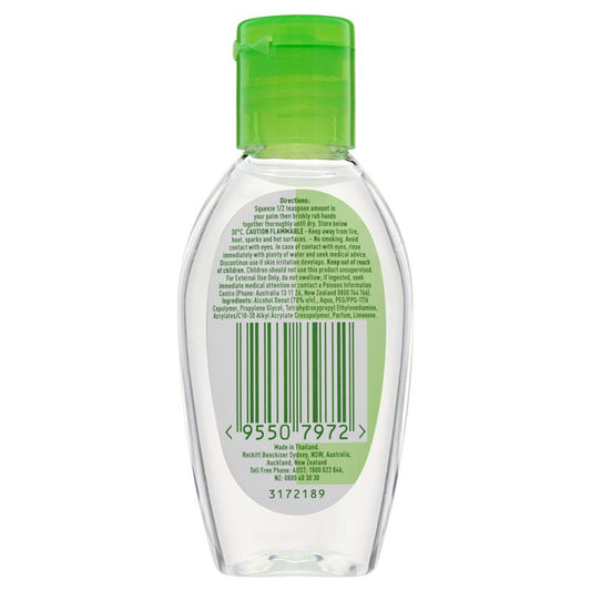 Dettol Instant Liquid Hand Sanitiser Original Antibacterial 50ml - On-the-Go Germ Protection-Auzzi Store