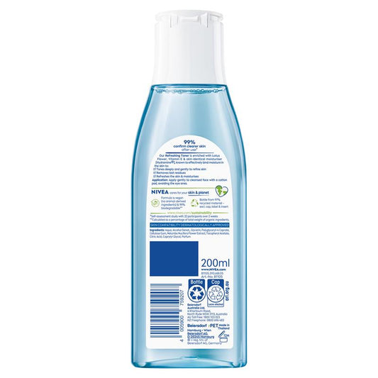 NIVEA Daily Essentials Refreshing Face Toner 200ml-Auzzi Store