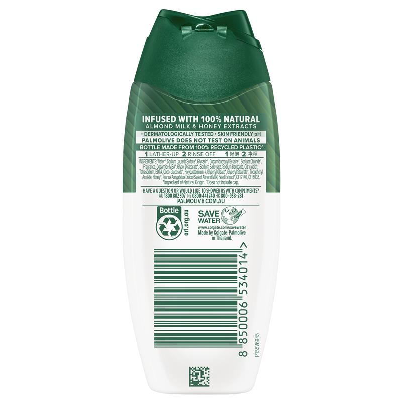 Palmolive Naturals Milk & Honey Travel Body Wash 100ml