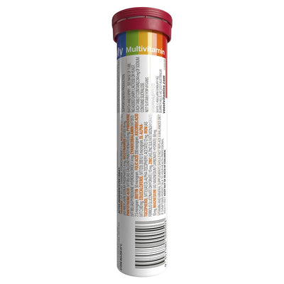 Voost Orange Multivitamin Effervescent Tablets for Adults, 20 Pack