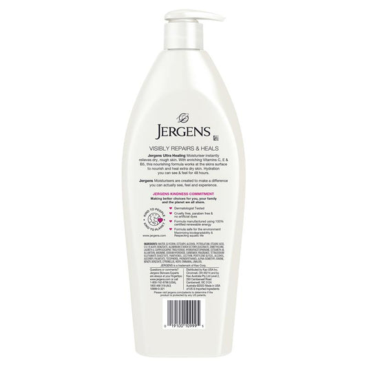 Jergens Ultra Healing Moisturiser 621ml - For Extra Dry Skin – view 2 - Auzzistore