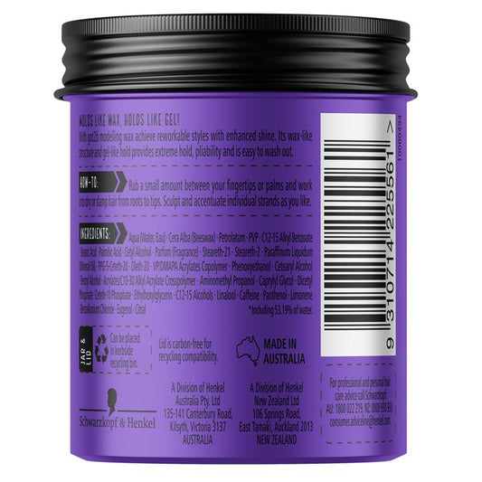 Got2b Modelling Wax 100ml - Extreme Hold with Natural Shine – view 2