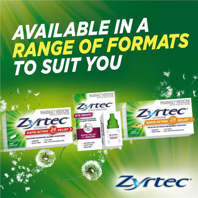 Zyrtec Antihistamine Hayfever & Allergy Nasal Spray - 10mL