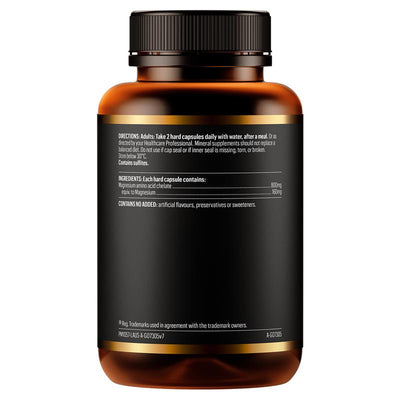 GO Healthy Magnesium 800mg High Strength - 120 Vegetarian Capsules