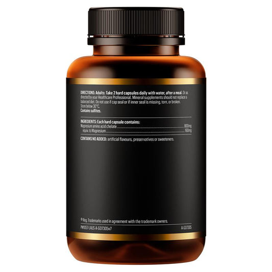 GO Healthy Magnesium 800mg High Strength - 120 Vegetarian Capsules – view 2