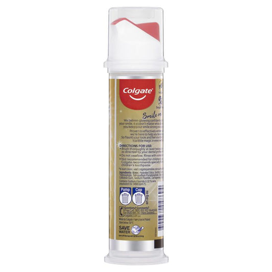 Colgate Advanced Whitening Tartar Control Toothpaste Pump - 130g-Auzzi Store