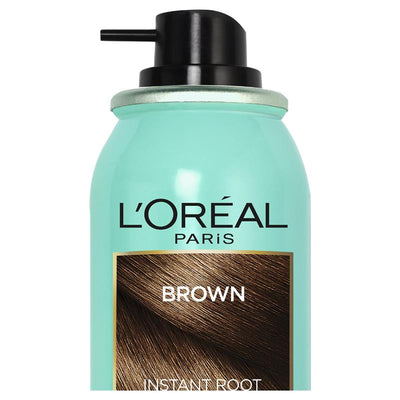 L'Oreal Paris Magic Retouch Temporary Root Concealer Spray - Brown (Instant Grey Hair Coverage)