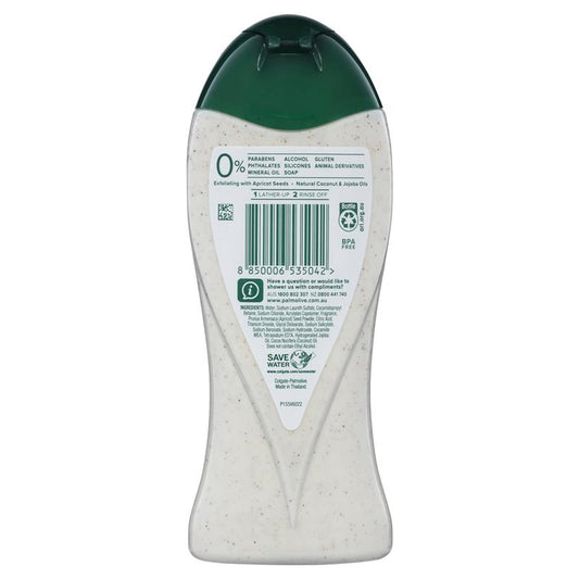 Palmolive Body Butter Coconut & Jojoba Exfoliating Body Wash 400ml - Tropical Indulgence-Auzzi Store