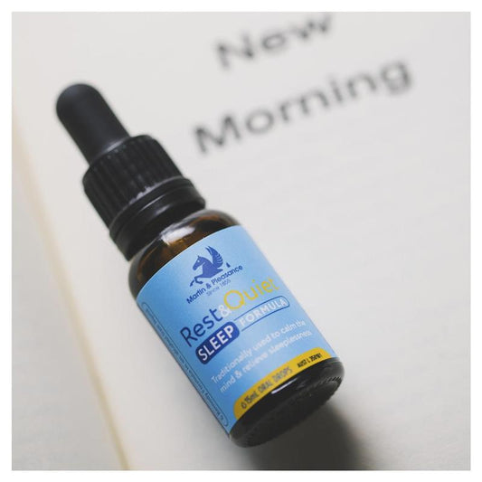 Rest & Quiet Sleep Formula Drops 15ml – Vegan Natural Sleep Aid with Bach Flowers – view 2