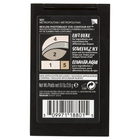 Revlon PhotoReady Eyeshadow Contour Kit Metropolitan – view 2