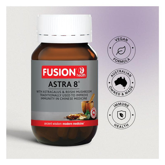 Fusion Astra 8 Immune Support Tablets with Astragalus & Reishi - 120 – view 2