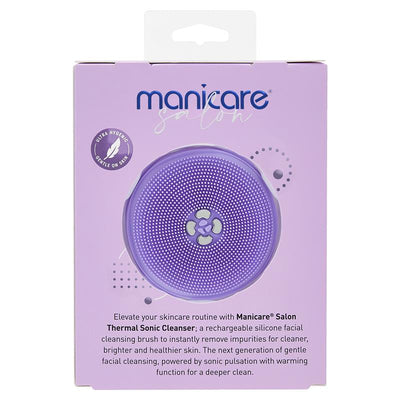 Manicare® Salon Thermal Sonic Cleanser - Rechargeable Facial Cleansing Brush