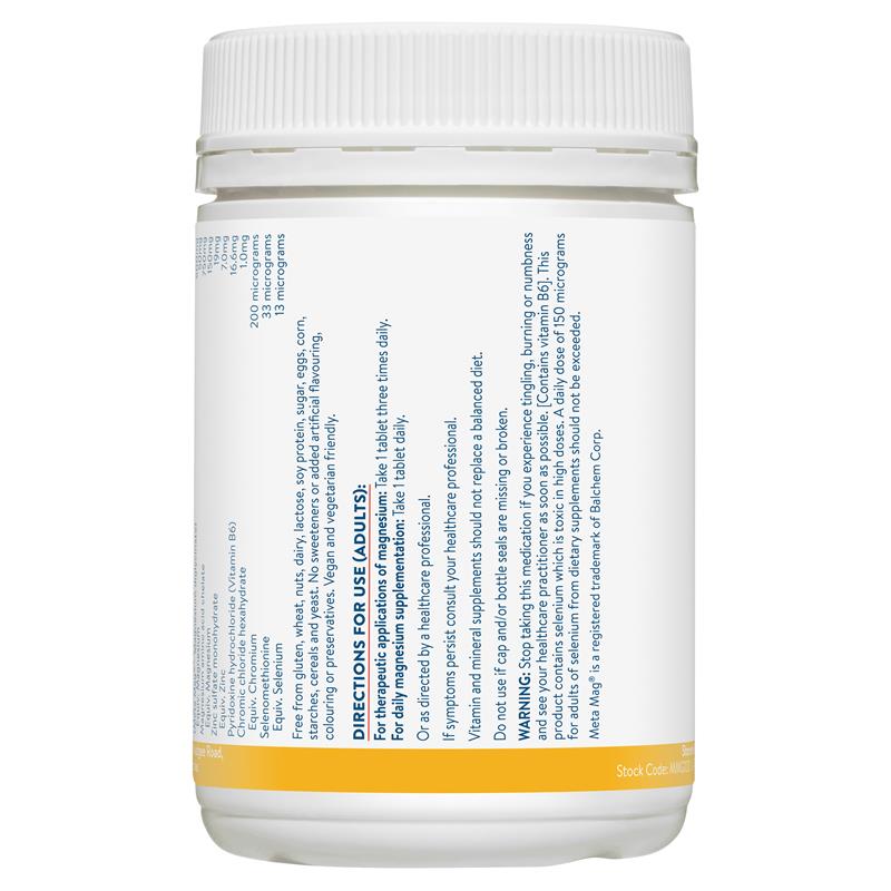 Ethical Nutrients Mega Magnesium 120 Tablets - Muscle Relief & PMS Support-Auzzi Store