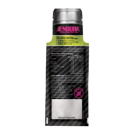 Endura Sports Energy Gel Green Apple 35g – view 2 - Auzzistore