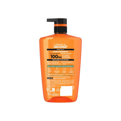 L'Oréal Men Expert Hydra Energetic 1L 3-in-1 Taurine Shower Gel