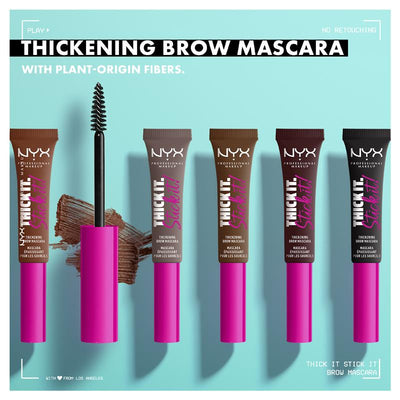 NYX Thick It Stick It Brow Mascara Clash