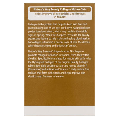 Nature's Way Beauty Collagen for Mature Skin - 60 Tablets