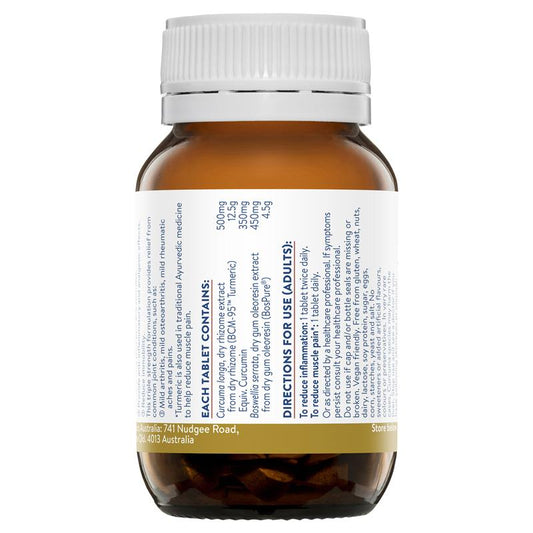 Ethical Nutrients Pain Relief Triple Strength 30 Tablets - Natural Anti-Inflammatory Support-Auzzi Store