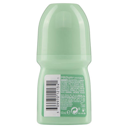 Mitchum Women’s Invisible Roll-On Antiperspirant 50ml, 48H Fresh