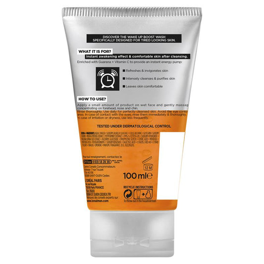 L'Oreal Men Expert Hydra Energetic Wake Up Boost Wash 100mL - Auzzi Store