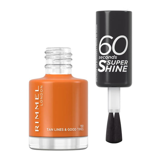 Rimmel 60 Seconds Nail Polish 151 Tan Lines & Good Times – view 2