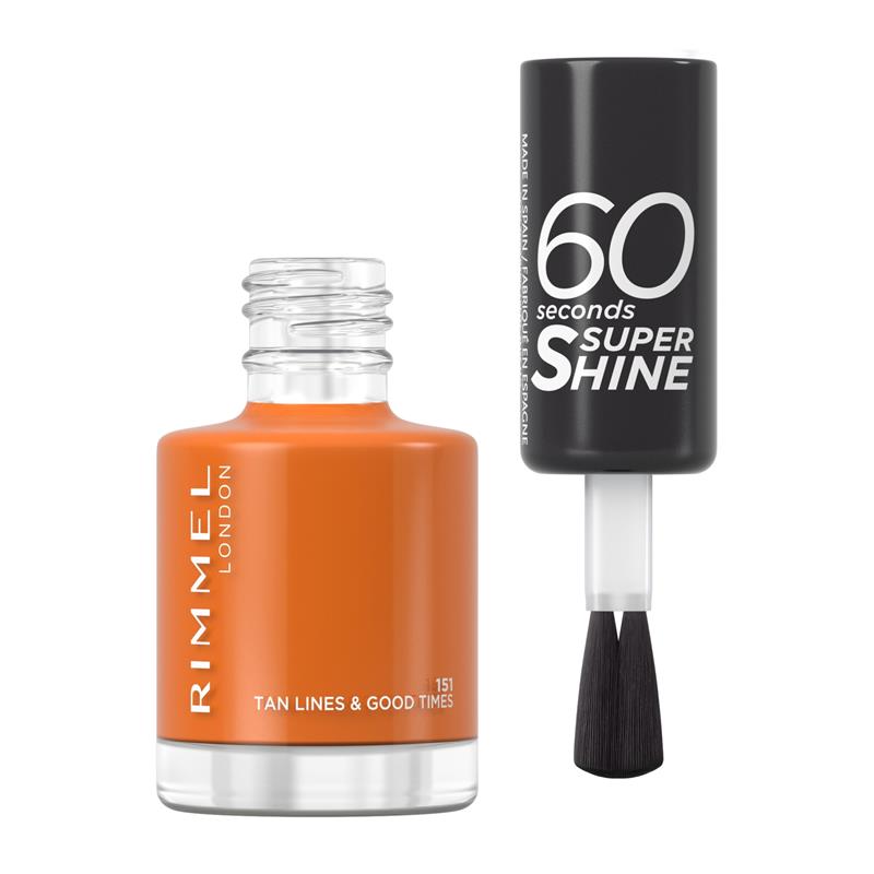 Rimmel 60 Seconds Nail Polish 151 Tan Lines & Good Times