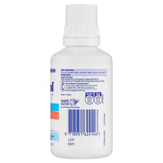Colgate Savacol Mouthwash - Fresh Mint 300mL (Alcohol Free)-Auzzi Store