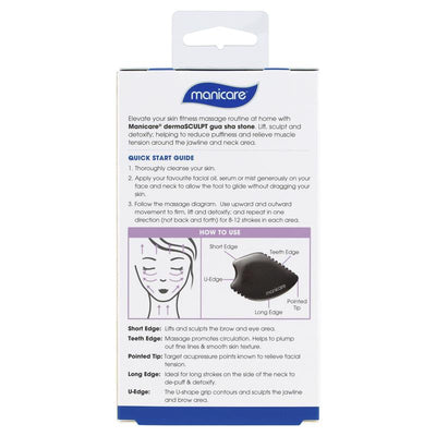 Manicare DermSCULPT Gua Sha Stone - Elevate Your Skincare Routine