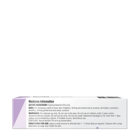 DermAid 0.5% Eczema Cream - 30g: Gentle Relief for Skin Irritations-Auzzi Store