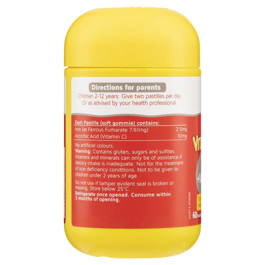 Nature's Way Kids Smart Vita Gummies Iron + Vitamin C 60 Gummies - Energy & Growth – view 2