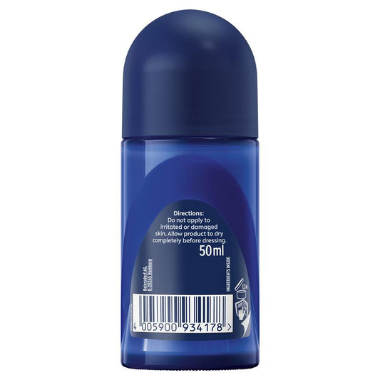 NIVEA MEN Intense Protection Strength Roll-On Deodorant - 50ml-Auzzi Store