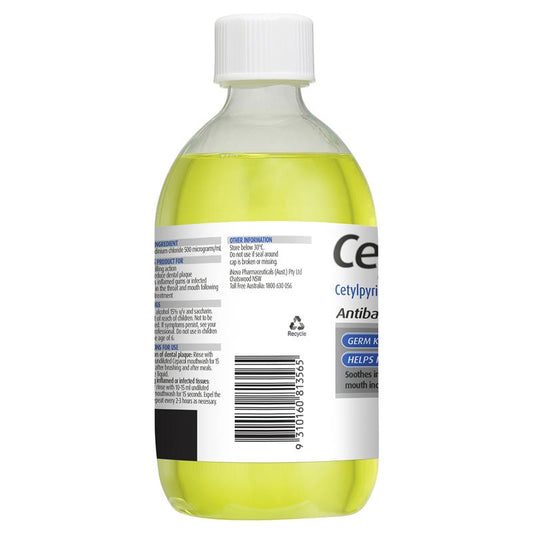 Cepacol Antibacterial Mouthwash - Original Flavor 500mL-Auzzi Store