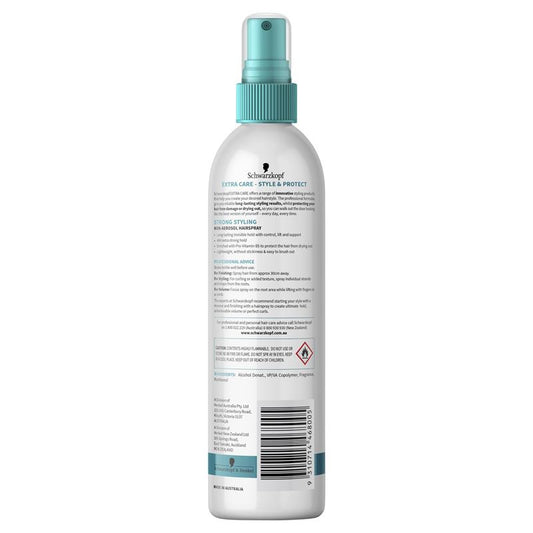 Schwarzkopf Extra Care Strong Non-Aerosol Hair Spray 200ml – view 2