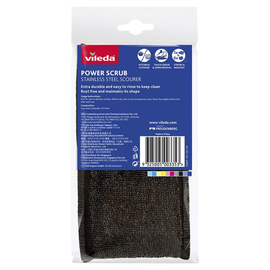 Vileda Power Scrub Scourer 2 Pack - Superior Cleaning Power-Auzzi Store