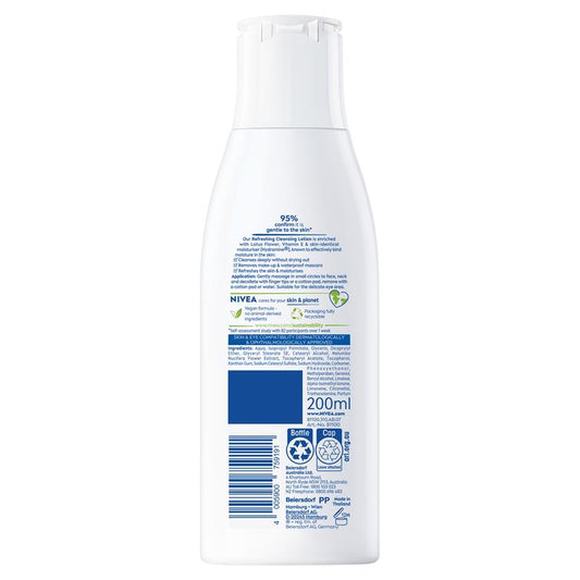 NIVEA Daily Essentials Refreshing Face Cleansing Lotion 200ml-Auzzi Store