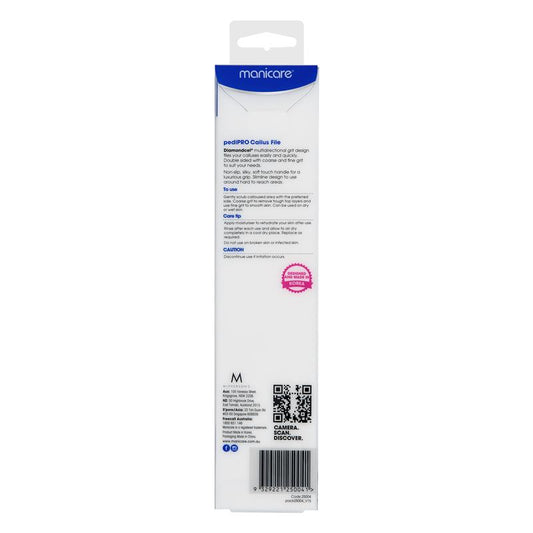 Manicare Pedipro Double-Sided Callus File with Coarse & Fine Grit – view 2