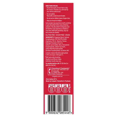 Colgate Optic White Express White Teeth Whitening Toothpaste 85g - Quick Whitening Solution