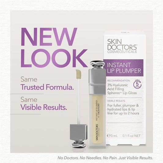 Skin Doctors Instant Lip Plumper 3ml - Fuller, Hydrated Lips