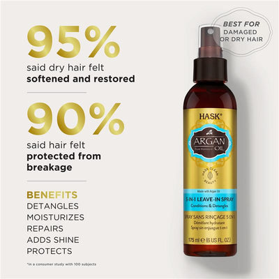 Hask Argan Oil Repairing 5-in-1 Leave-In Conditioner - 175ml