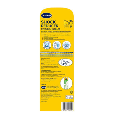 Scholl Shock Reducer Daily Insole - Ultimate Comfort & Support
