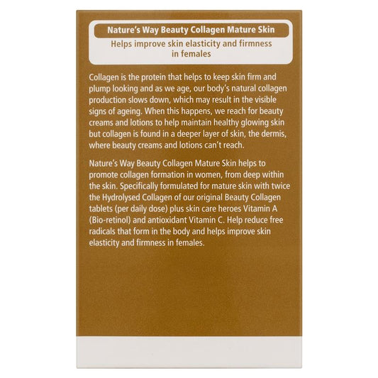 Nature's Way Beauty Collagen for Mature Skin - 60 Tablets - Auzzi Store