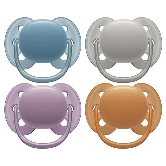 Philips Avent Ultra Soft Soother for Sensitive Skin - 6 to 18 Months (2 Pack)